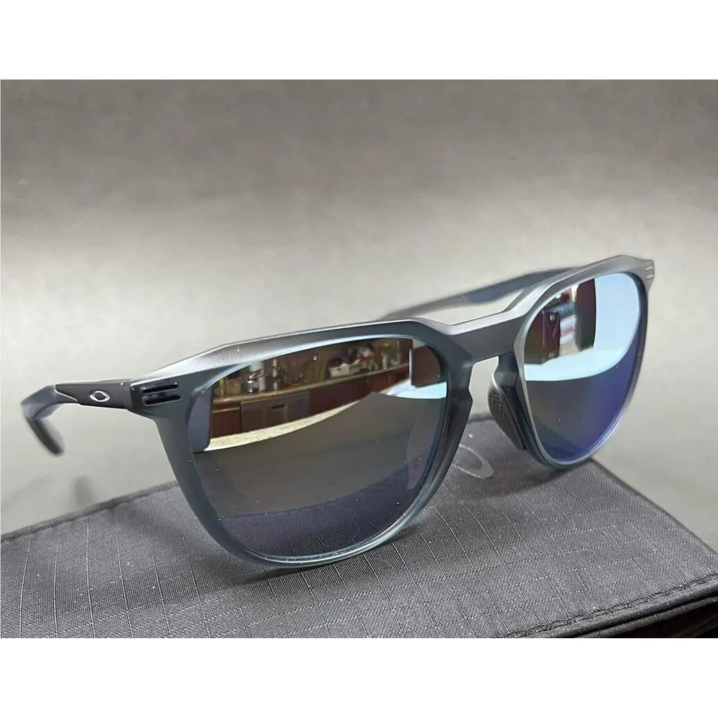 Oakley OO9286A Matte Crystal Black Prizm Deep Water Polarized Mirror Sunglasses