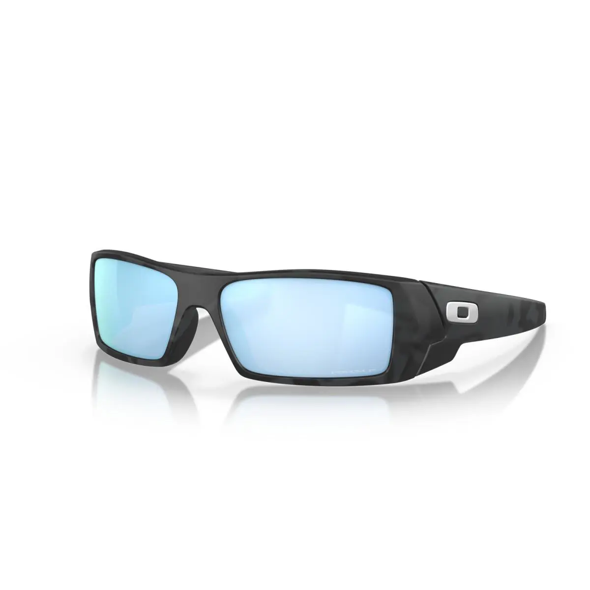 Gascan Matte Black Camo/prizm Deep Water Polarized 60 mm Sunglasses by Oakley