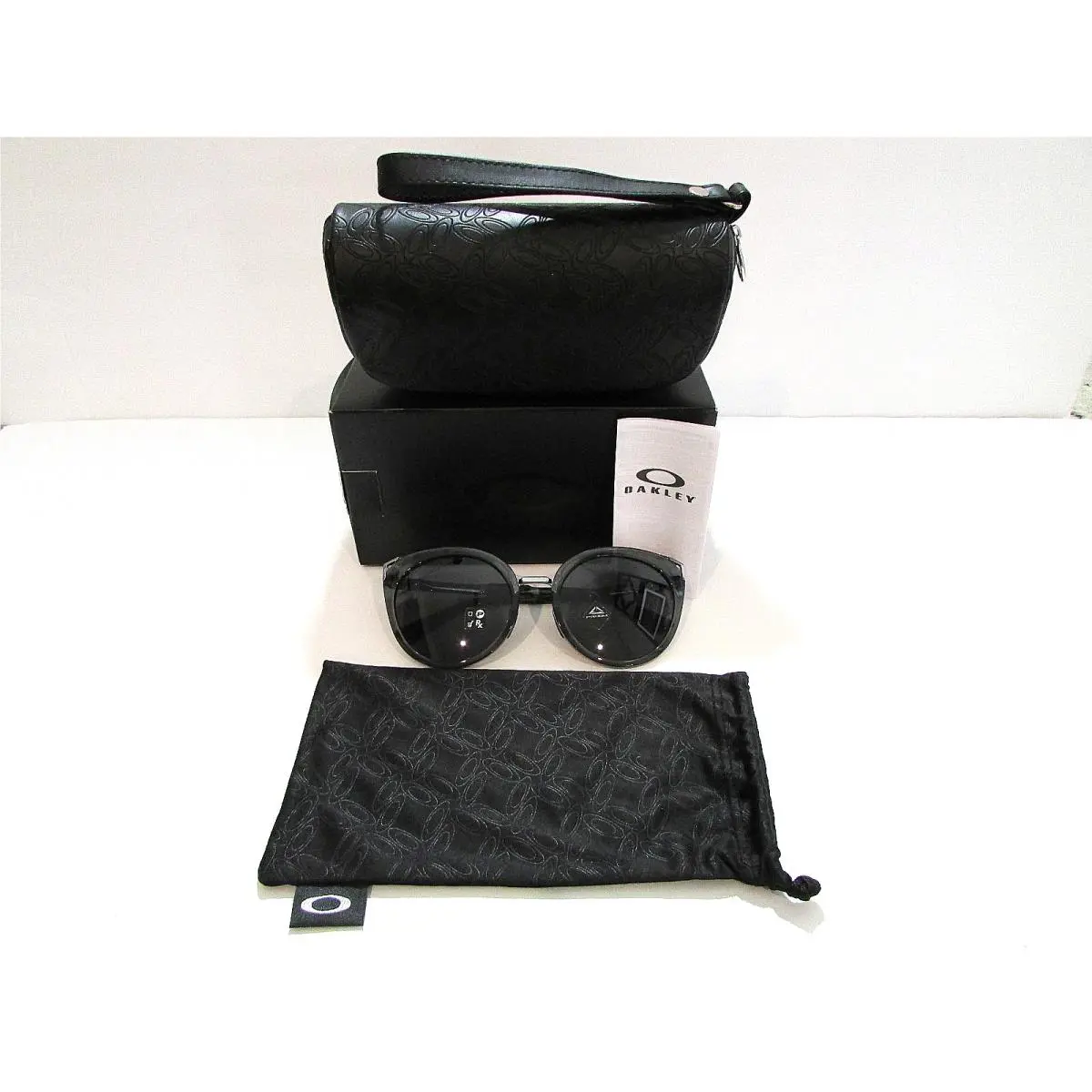 Top Knot 009434-0156 Onyx UV Sunglasses Rx-able Frame by Oakley