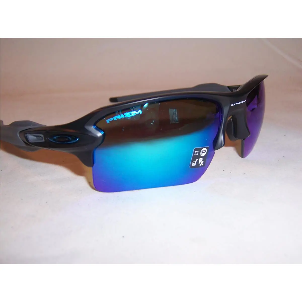 Sunglasses Flak 2.0 XL OO9188-C7 Black/prizm Sapphire 9188 by Oakley