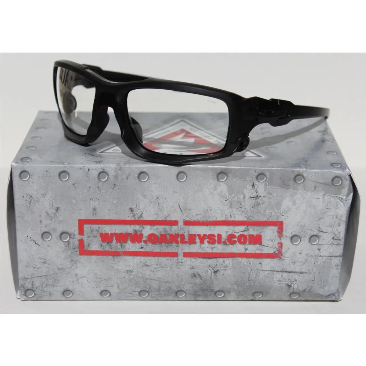 Shocktube SI Ballistic Matte Black/clear and Grey Lenses OO9329-1061 by Oakley