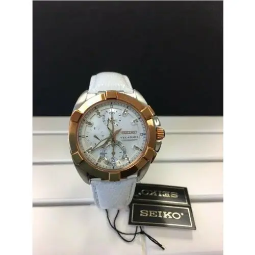 Seiko Women`s SNDY66 White Dial Watch