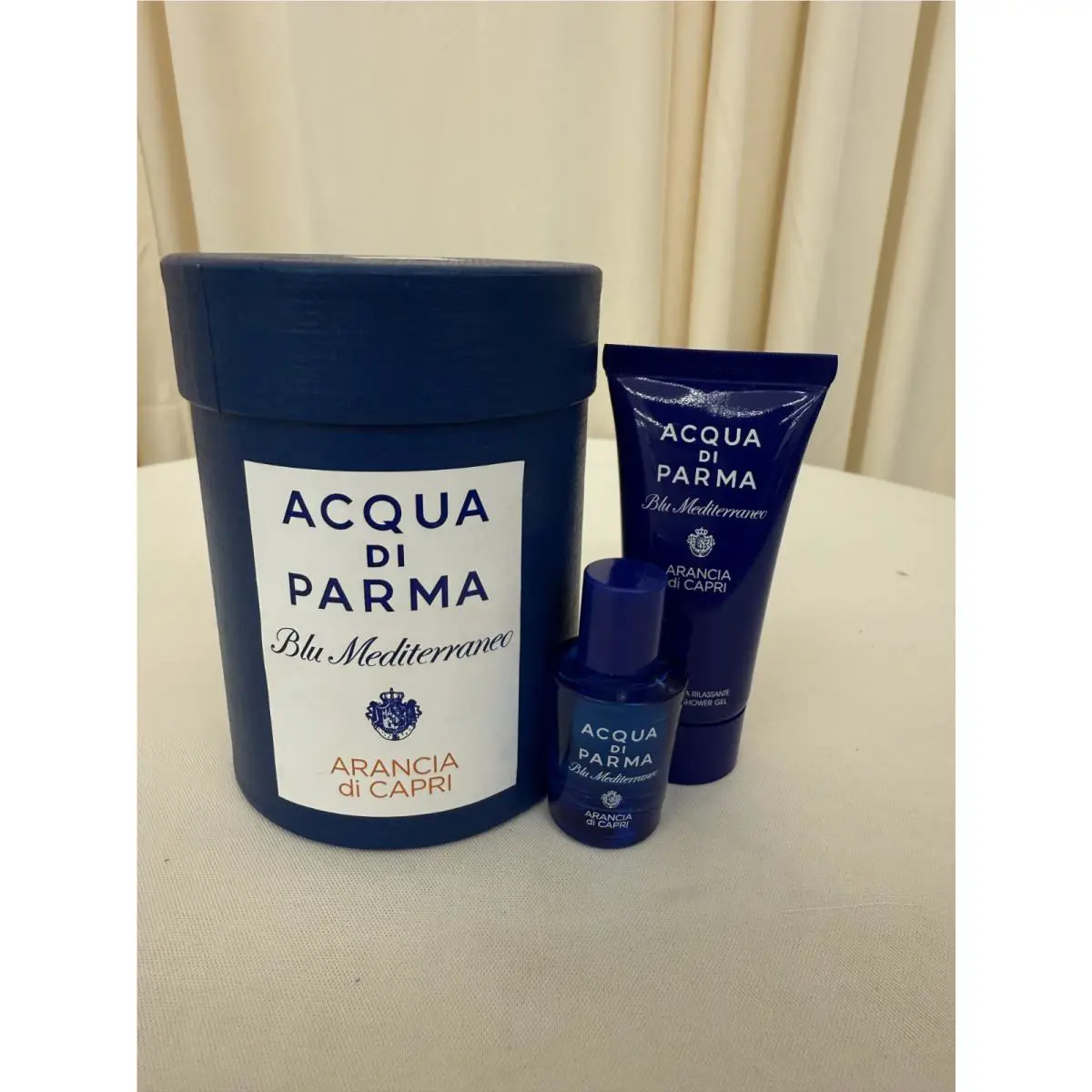 Acqua Di Parma Blu Mediterrameo Arancia Di Capri Edt Splash 5ml and Lotion 20g