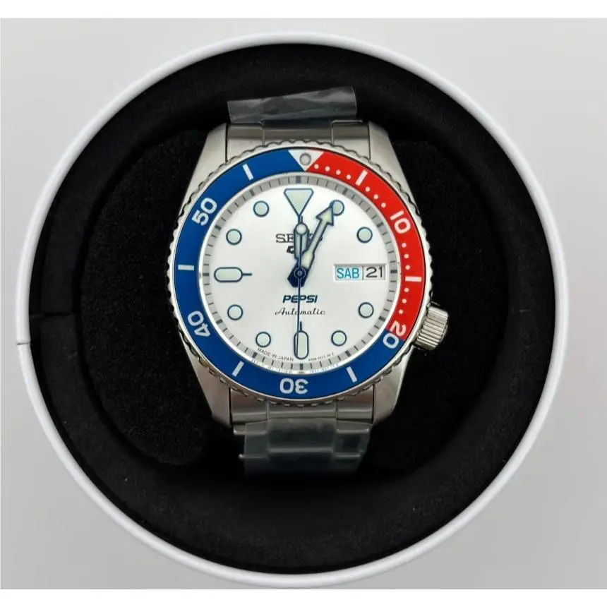 Seiko 5 Sports Skx Series Pepsi Limited Edition 1 of 7000 Men`s Watch SRPL99