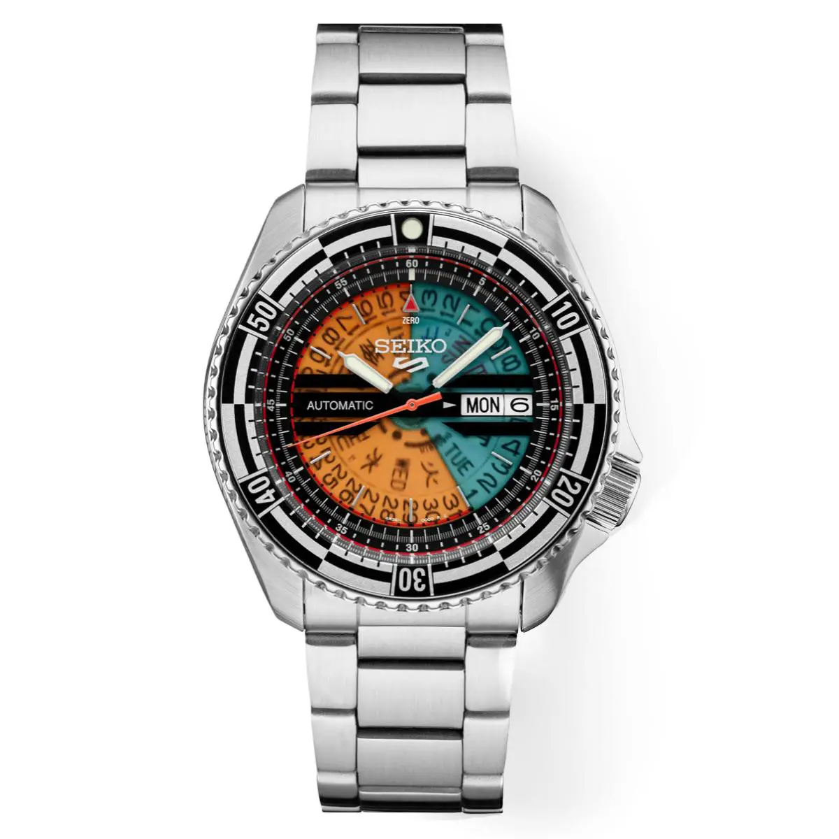 Seiko SRPJ41 5 Sport Kosuke Kawamura Limited Edition Steel 42.5 mm Men`s Watch