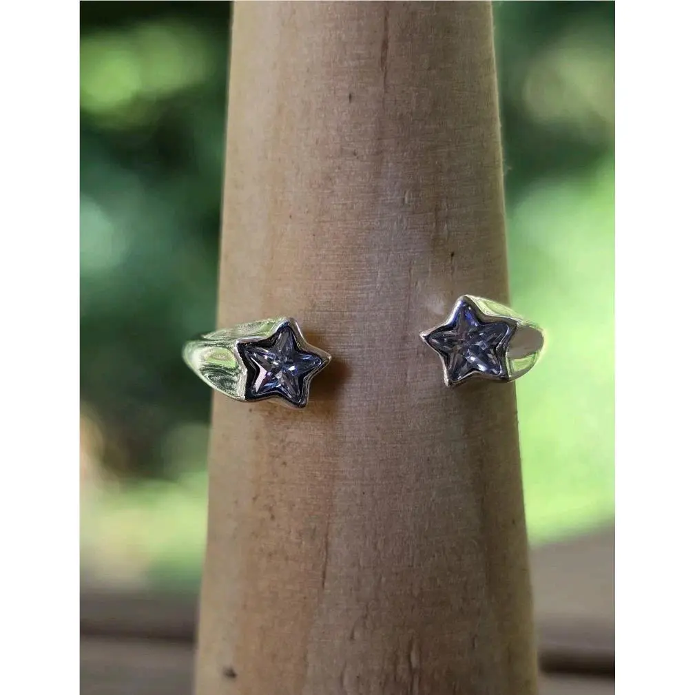 Pandora Shooting Stars Open Ring Size 7