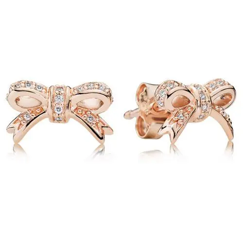 Pandora Vermeil Stud Earrings 280555CZ