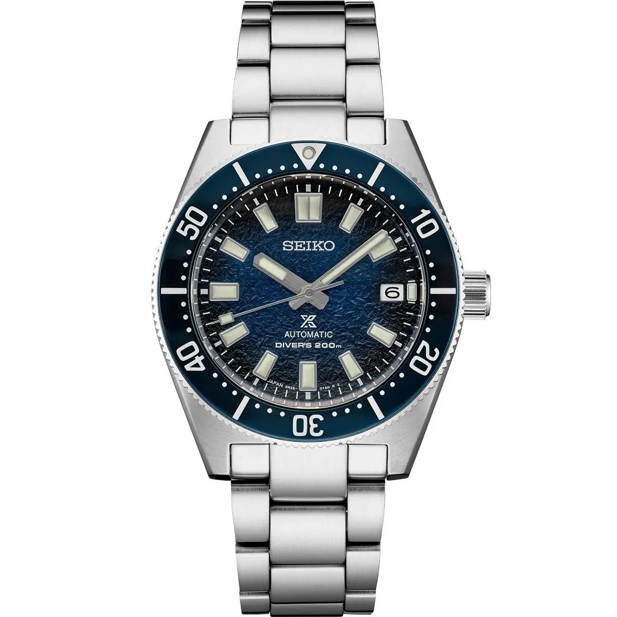 Seiko Prospex 1965 Diver`s Modern 40.5mm Blue Dial Steel Bracelet Watch SPB421