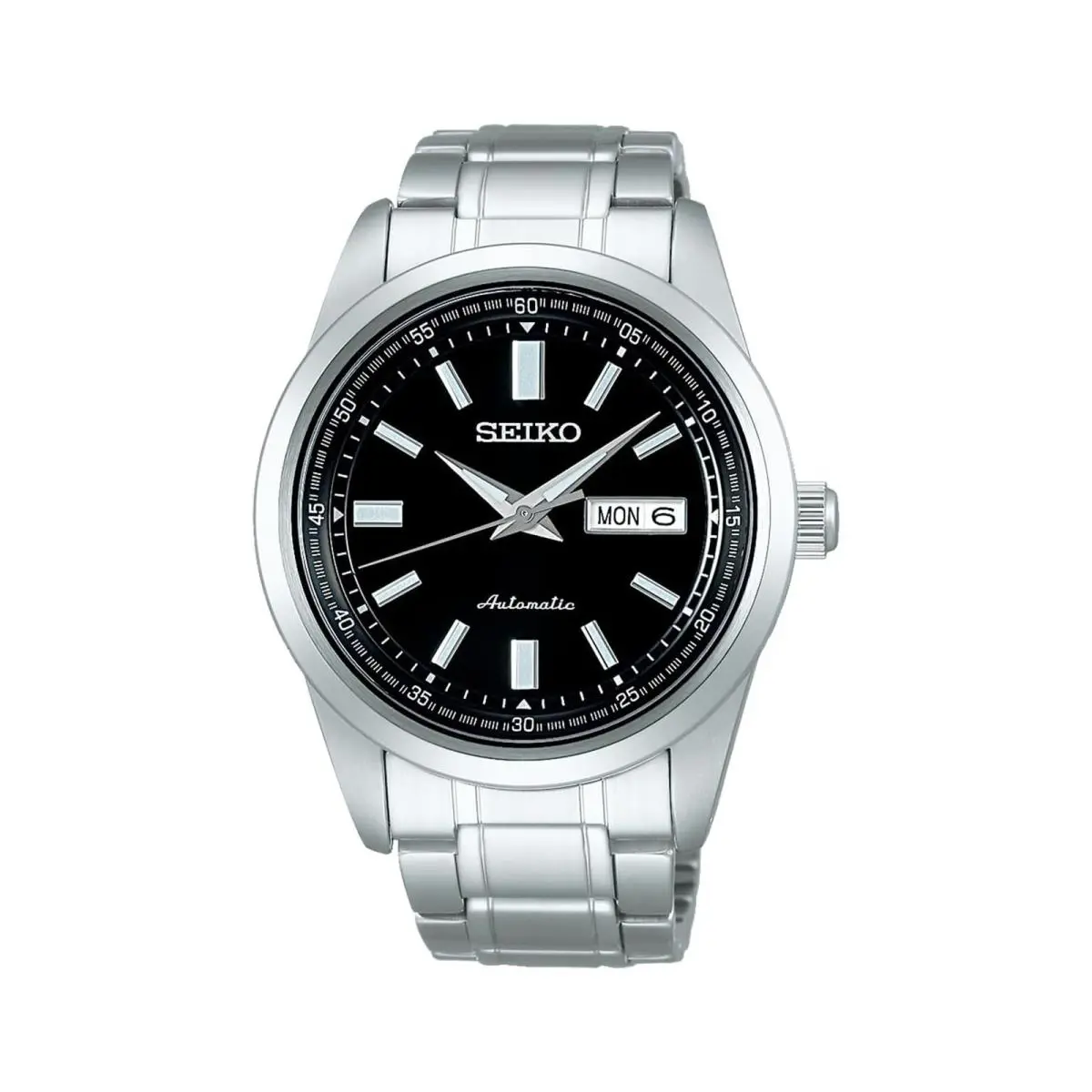 Men`s Mechanical Calendar Date and Week Functional Model Dial: by Seiko