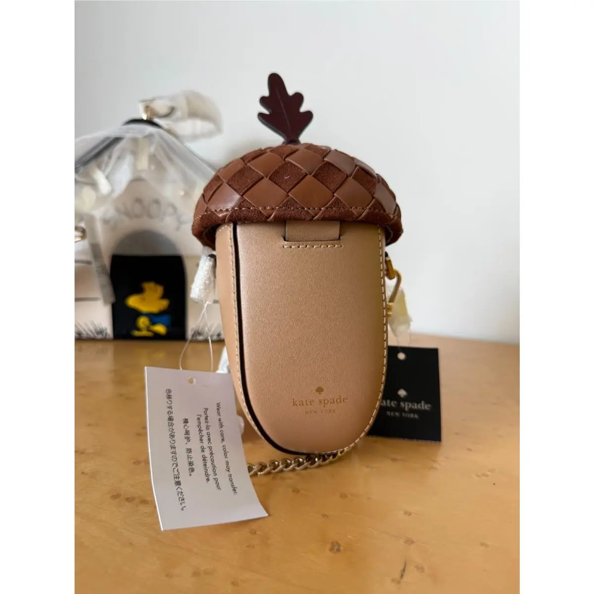 Kate Spade KL918 3d Acorn Crossbody Brown