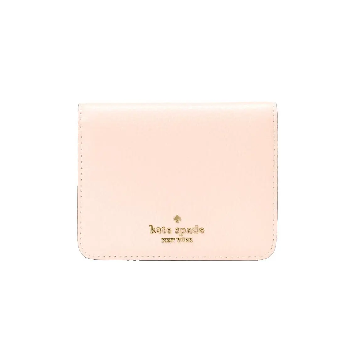 New Kate Spade Lena Small Bifold Wallet Blush Cloud