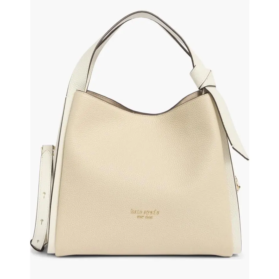 Kate Spade Knott Pebbled Leather Medium Crossbody Tote Mountain Pass Multi