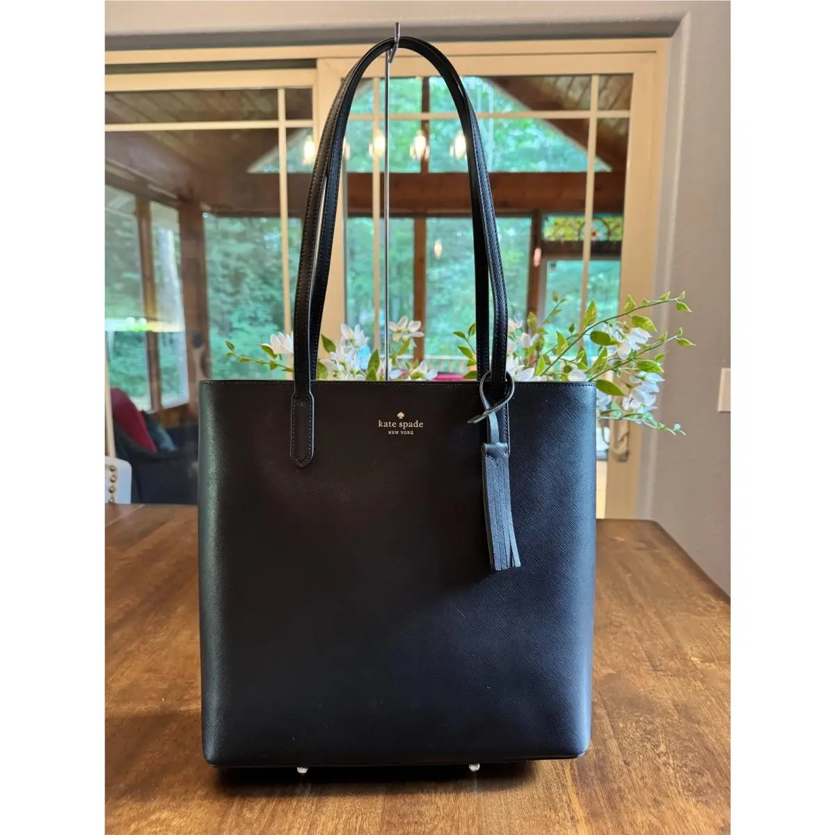 Kate Spade New York Large Jana Tote Bag Saffiano Leather K8150 Shoulder Purse