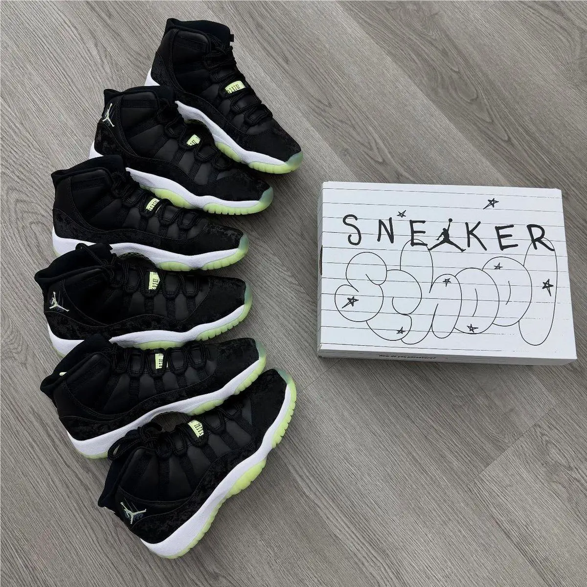 Nike shoes - Air Jordan 11 - Air - IB1378-001 - Black 1