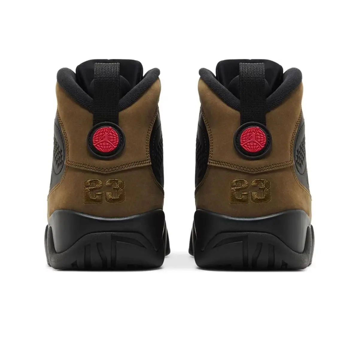 Nike shoes - Black/True Red/Light Olive 7