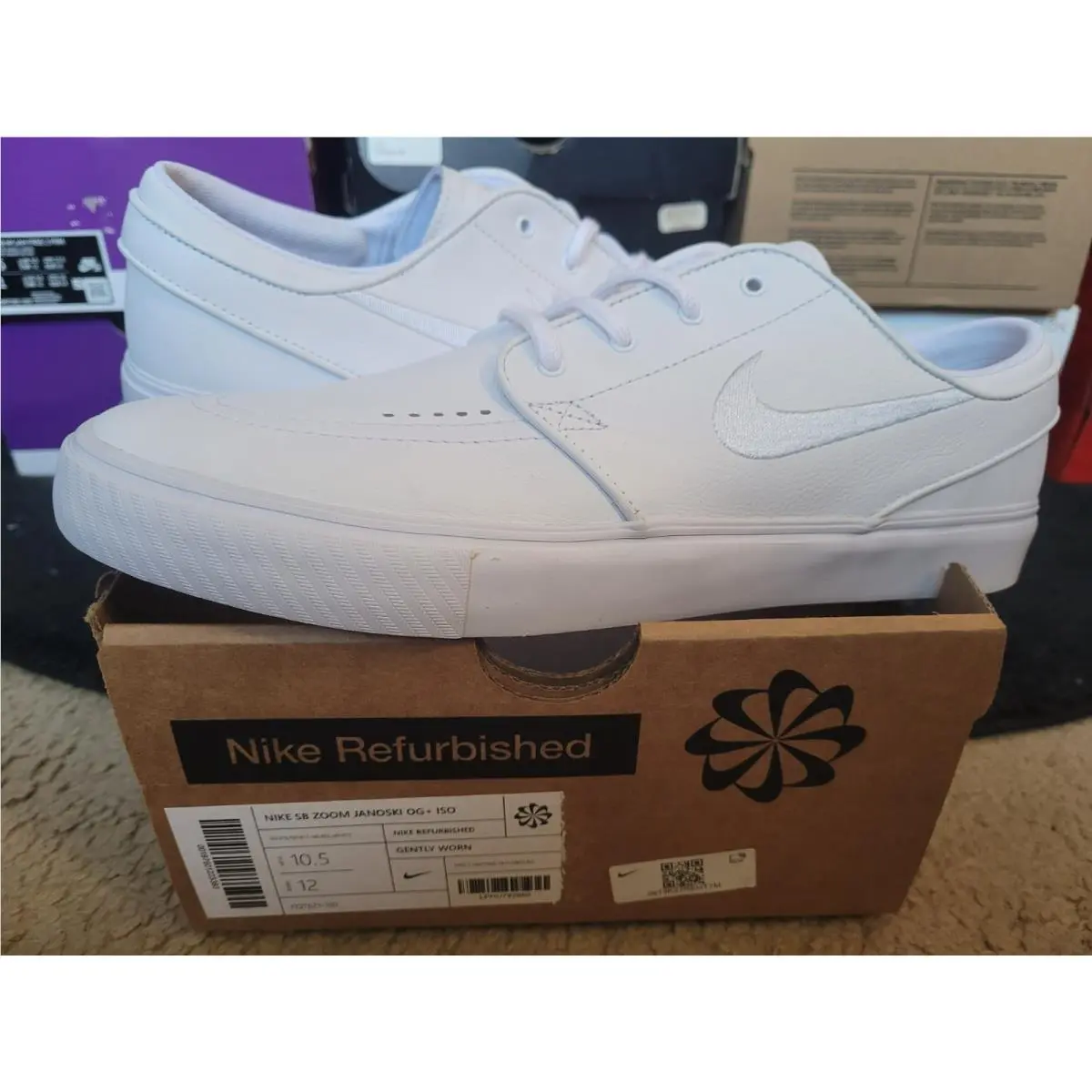 Nike shoes - Nike Zoom Stefan Janoski - Zoom Stefan Janoski - FQ7621 100 - White 2