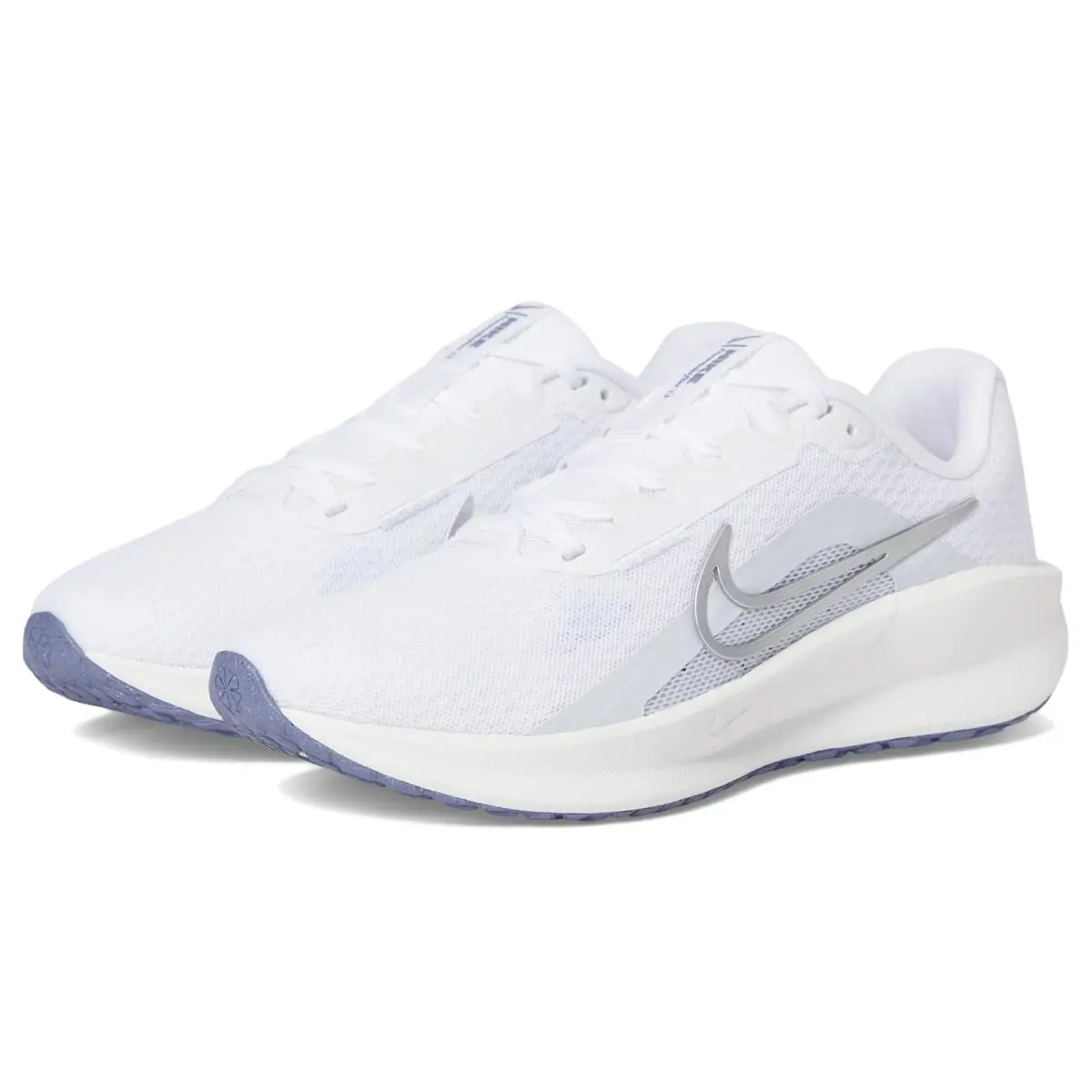Nike shoes - White/Metallic Silver/Football Grey/World Indigo/Summit White 6