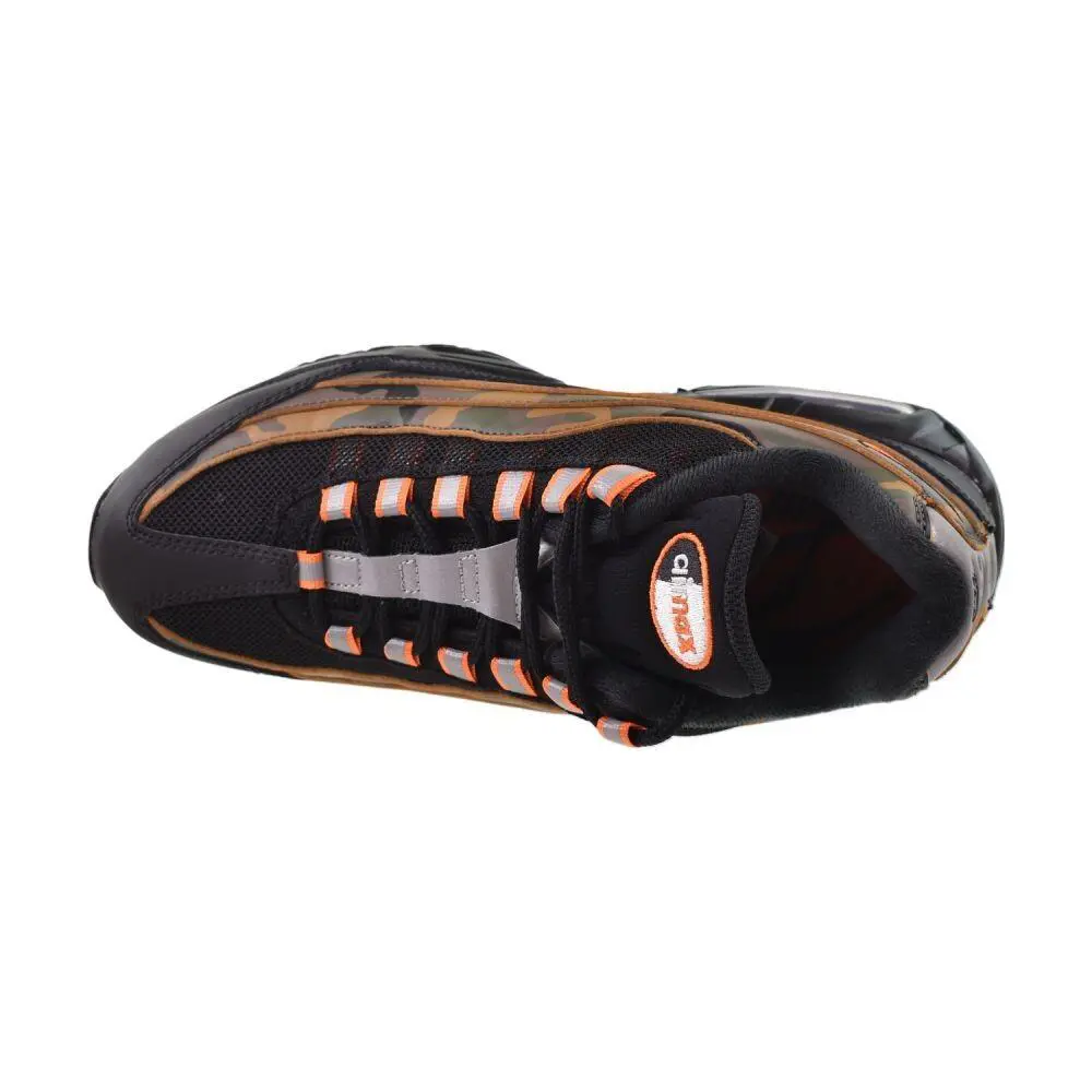 Nike shoes - Black/Safety Orange/Metallic Silver/Golden Beige 3