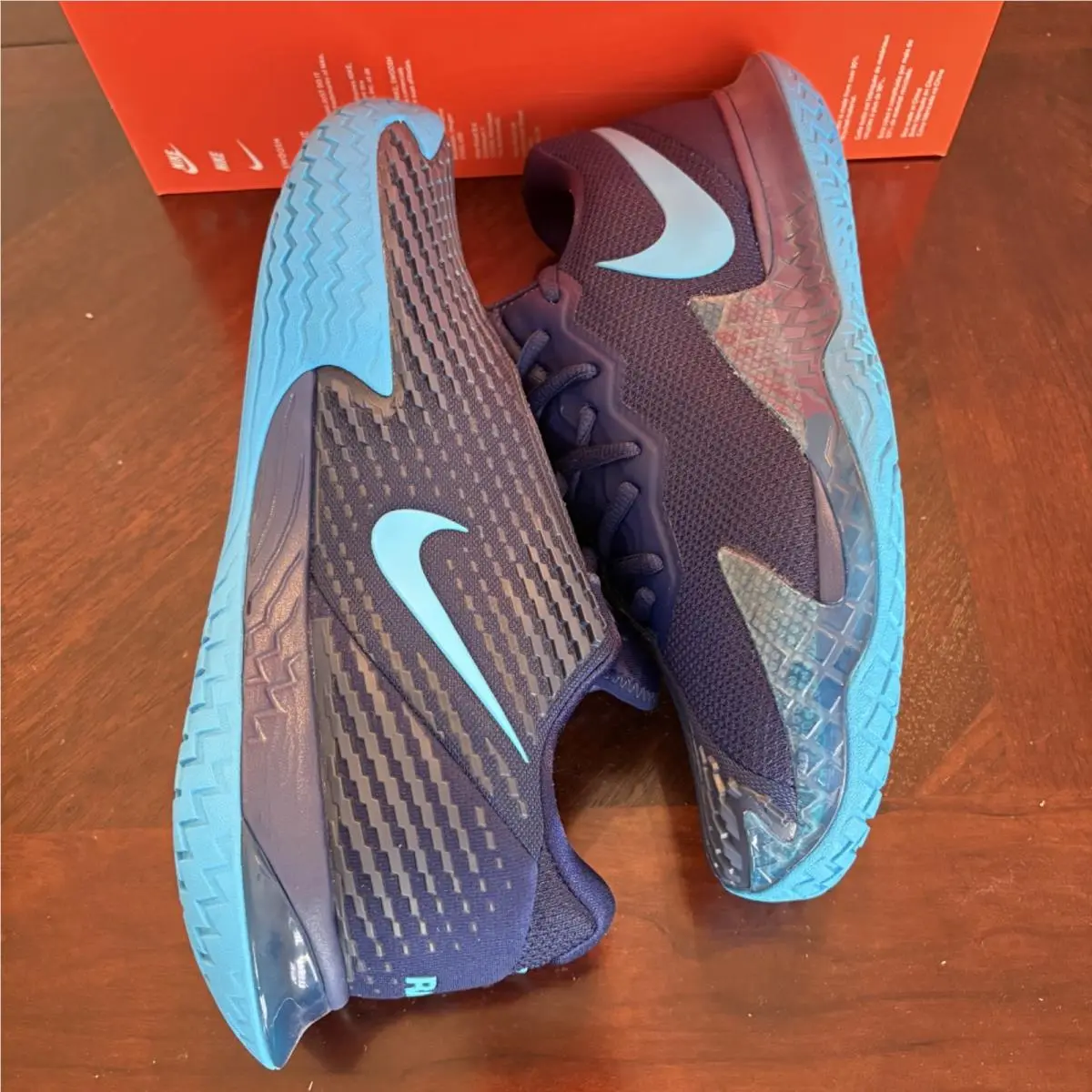 Nike shoes - Nike Zoom Vapor Cage 4 - DD1579-401 - Blue 8
