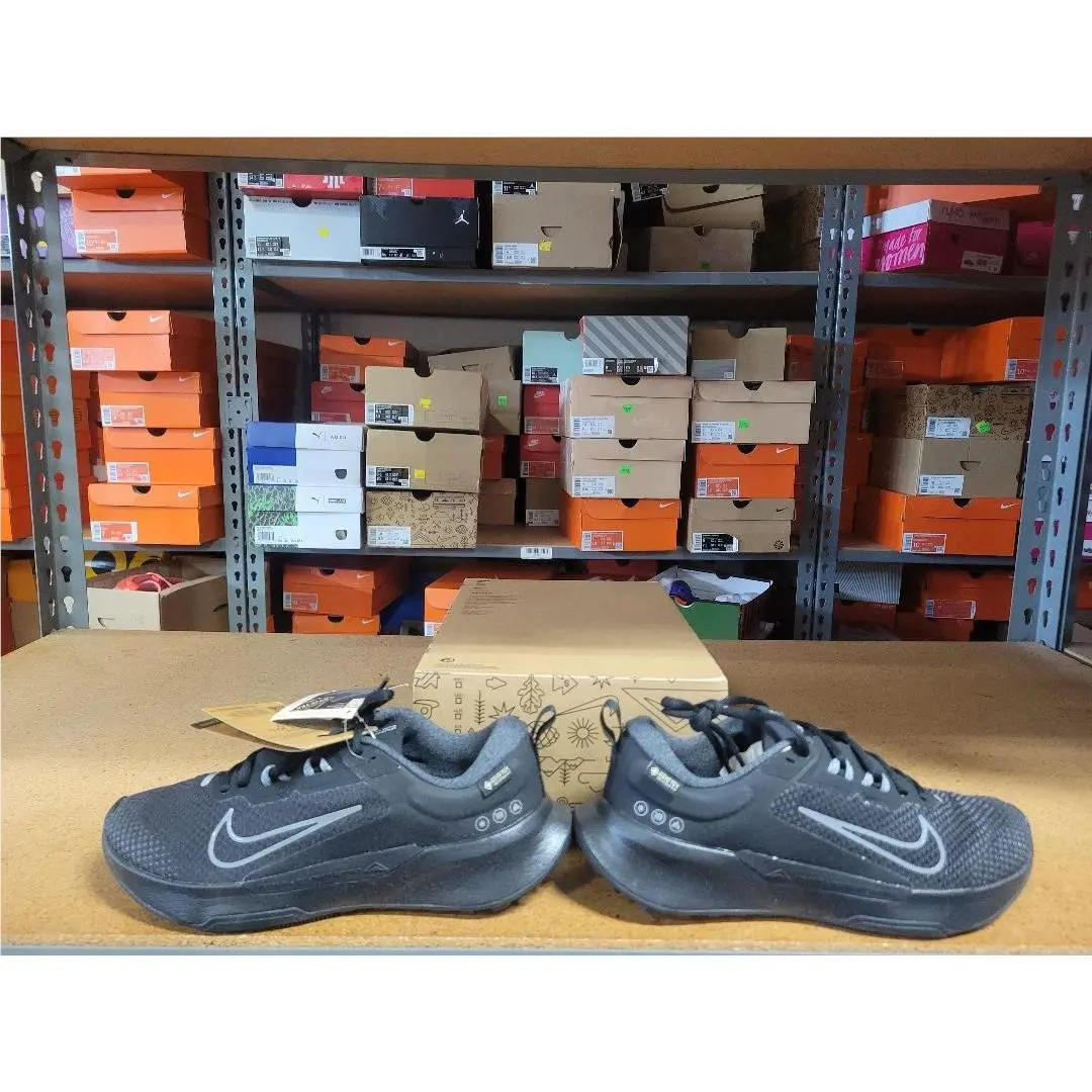 Nike shoes - Nike React Pegasus Trail 4 GTX - DJ7929-001 - Black Wolf Grey Reflect Silver, Women`s: Black Wolf Grey Reflect Silver 0