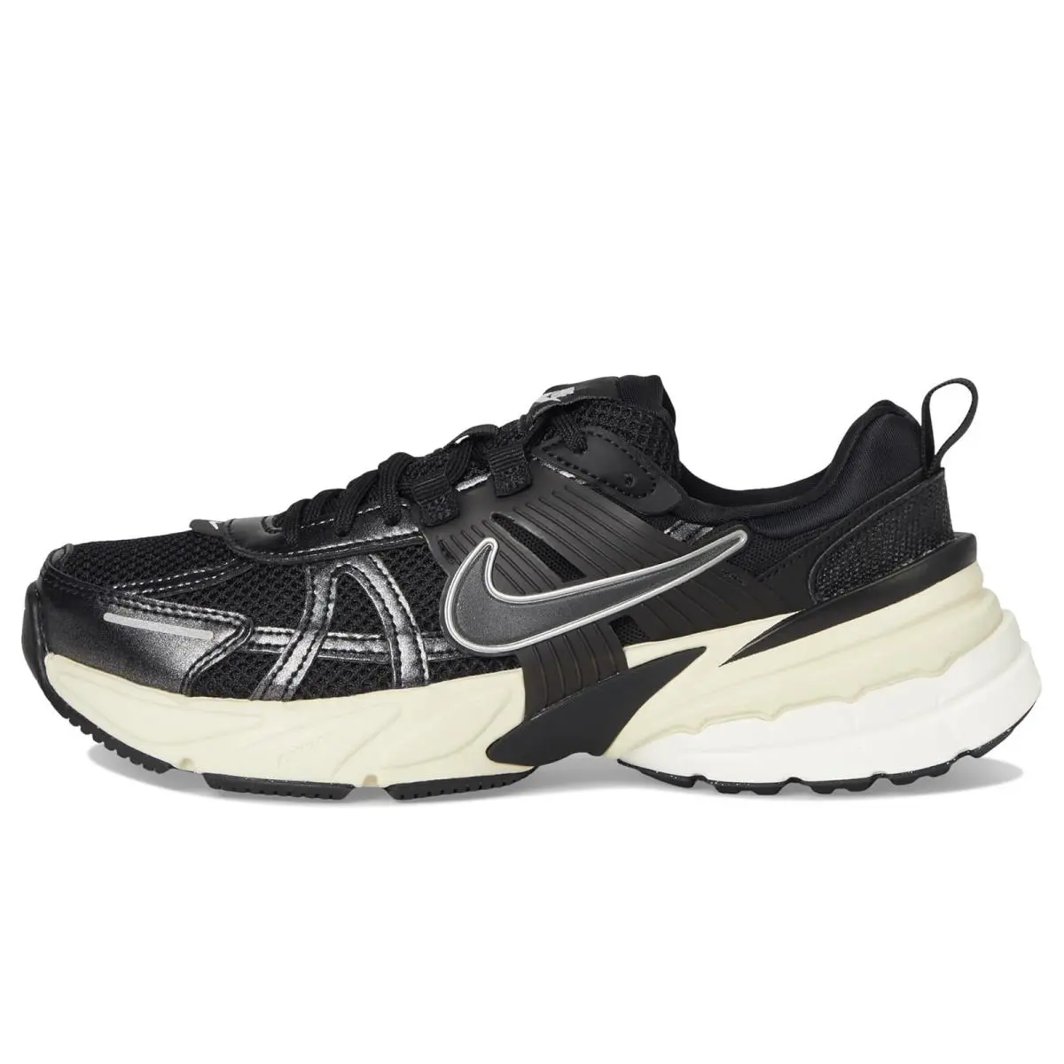 Nike shoes - Black/Black/Metallic Silver/Muslin 2