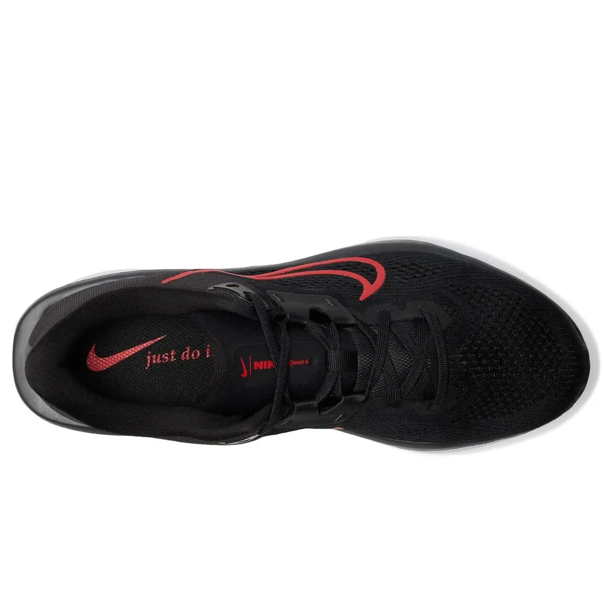 Nike shoes - Black/University Red/White 7