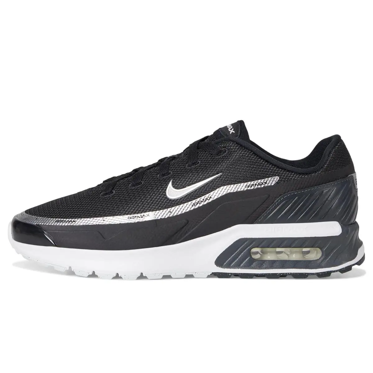 Nike shoes - Black/Metallic Silver/Dark Smoke Grey/White 2
