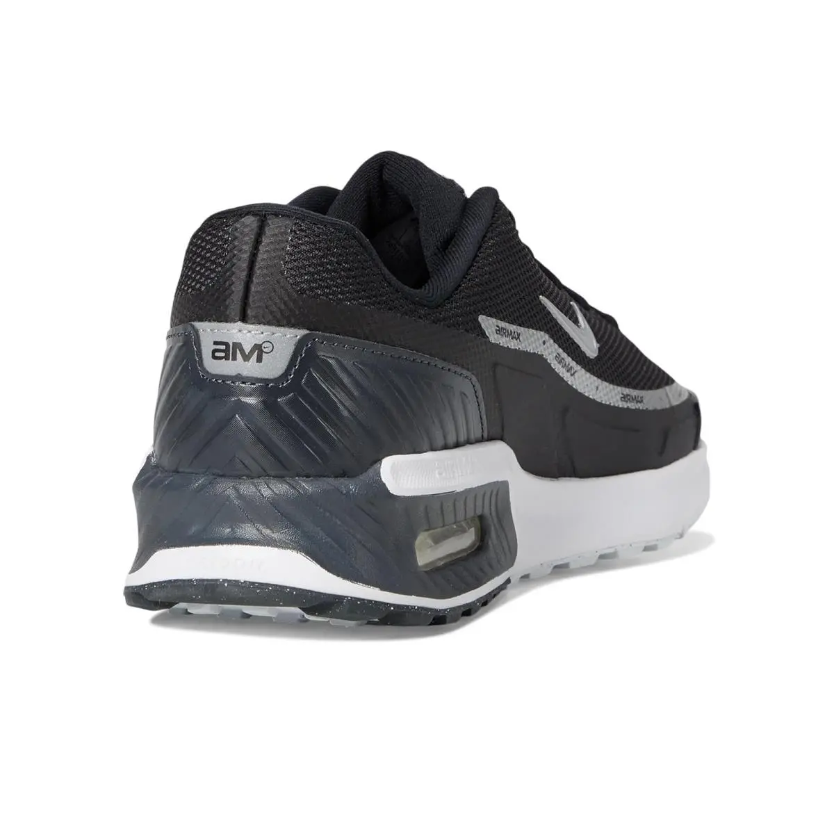 Nike shoes - Black/Metallic Silver/Dark Smoke Grey/White 3