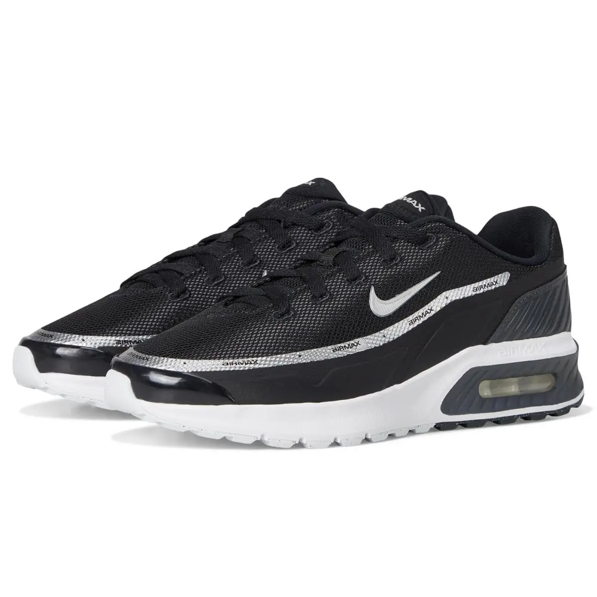 Nike shoes - Black/Metallic Silver/Dark Smoke Grey/White 6