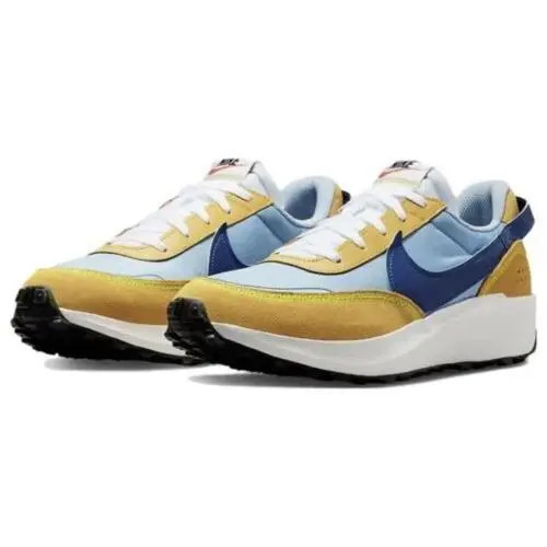 Nike shoes - Nike Waffle Debut - Waffle Debut - DH9522-400 - Blue, Yellow 7