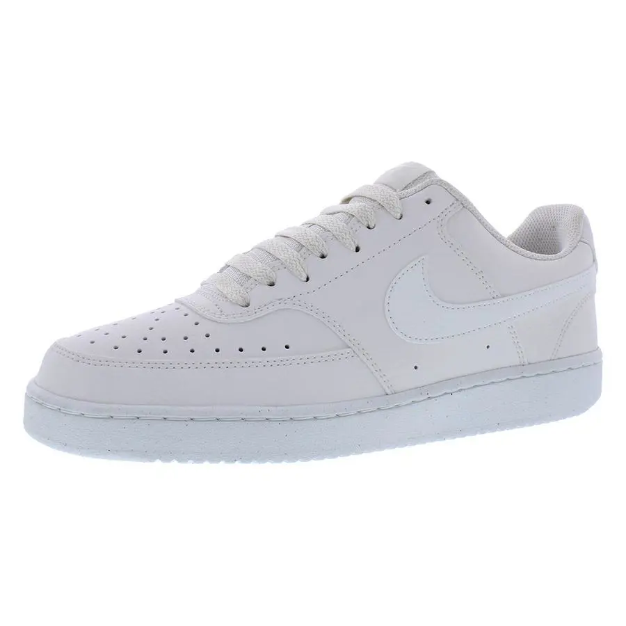 Nike Court Vision Low Next Nature Mens Shoes - Phantom/Summit White, Main: White