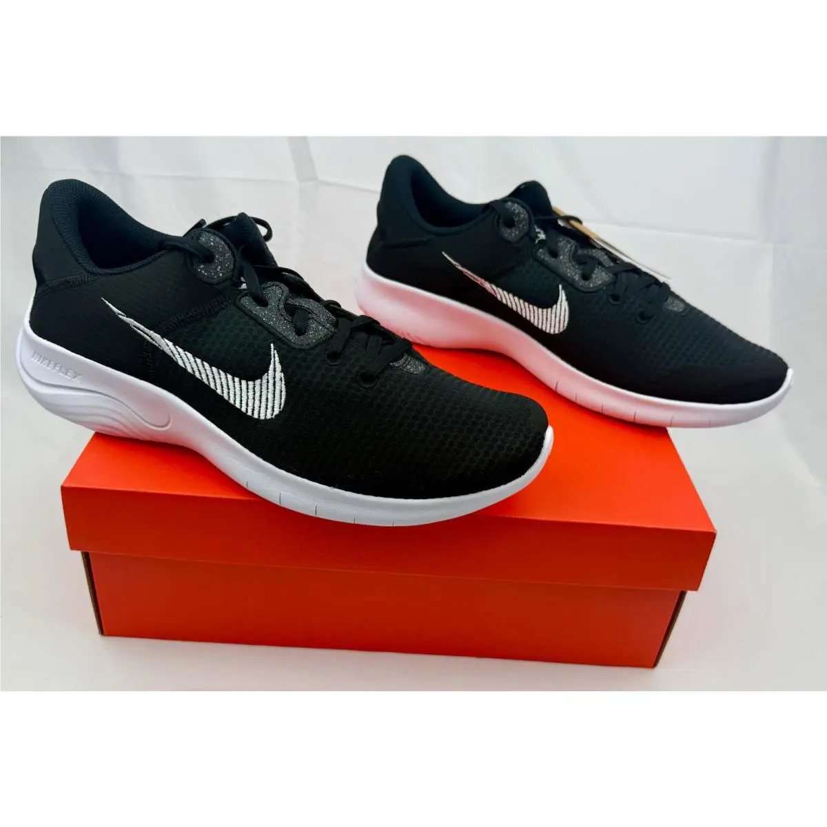 Nike shoes - Nike Flex Experience - Flex Experience - DD9284-001 - Black / White 8