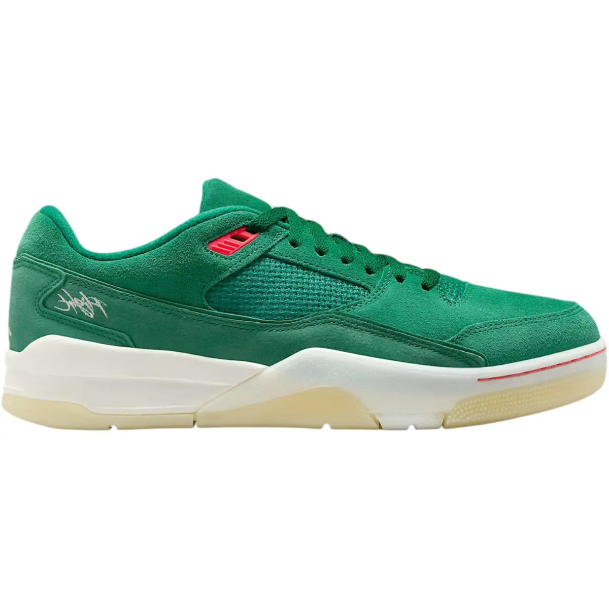 Nike Air Jordan Flight Court Men Sneaker Shoe US Size 7-14 Colors - Malachite/Infrared 23/Muslin/Sail
