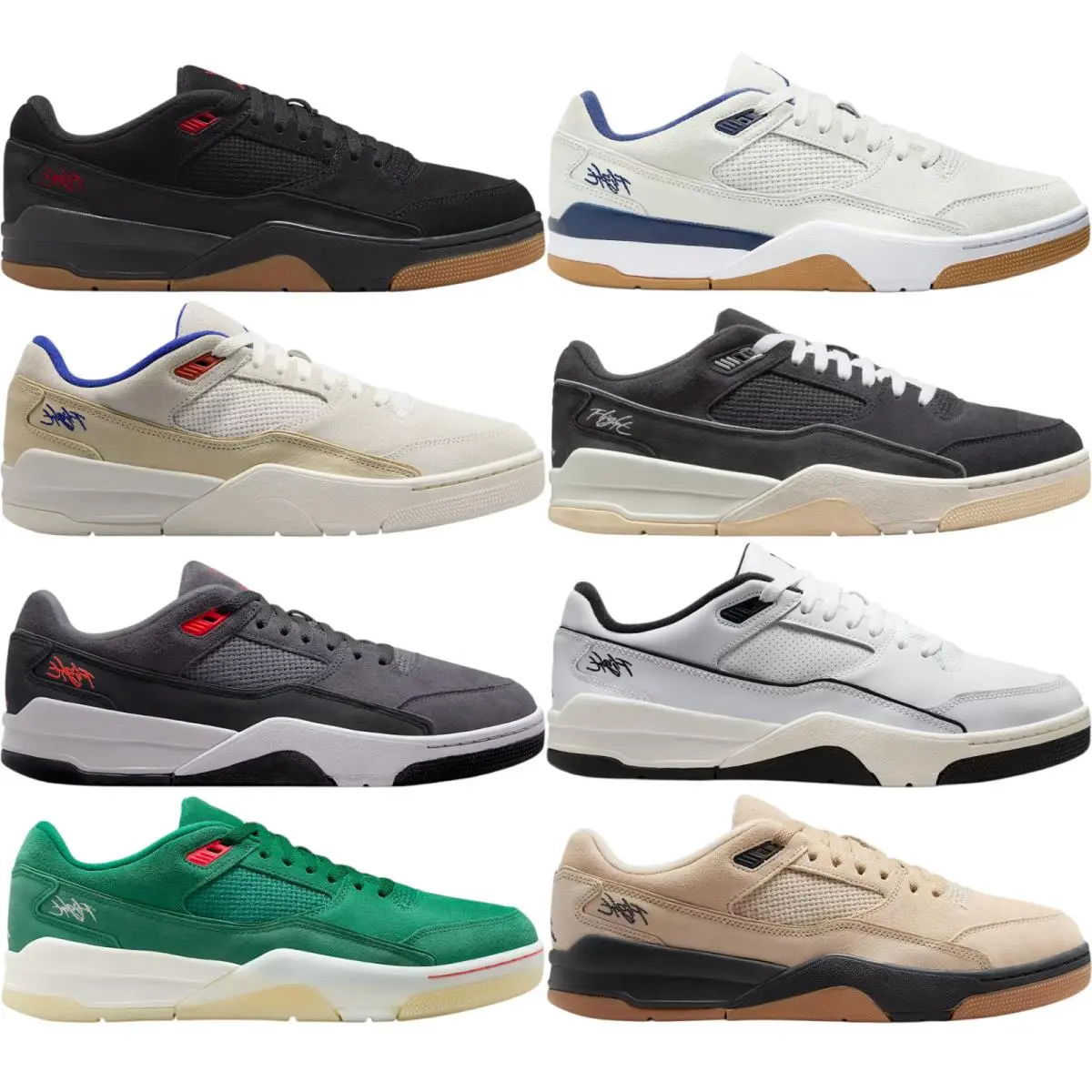 Nike shoes - Nike Air Jordan Flight Court - Malachite/Infrared 23/Muslin/Sail 34