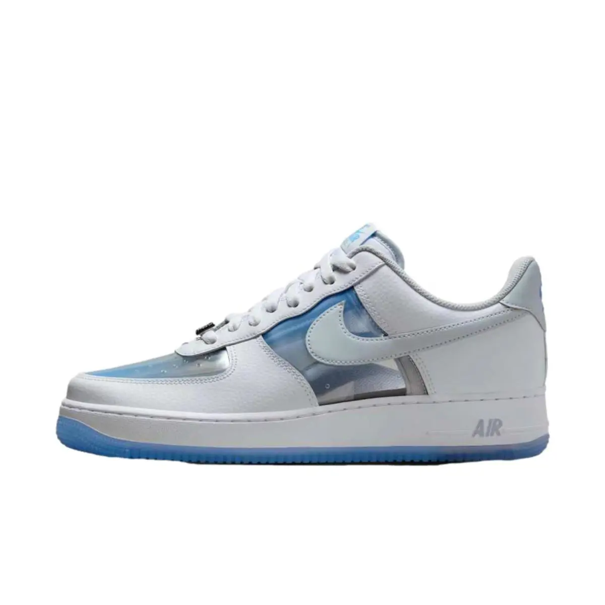 Nike Air Force 1 Retro QS White / Pure Platinum IB5724-100 Men`s - Multicolor