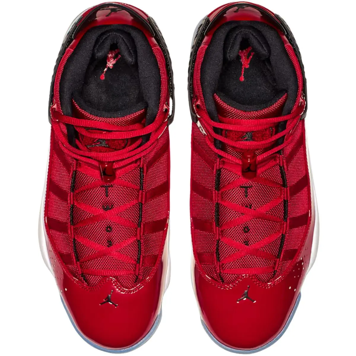 Nike shoes - Nike Air Jordan 6 Rings - Black/Anthracite/Fire Red 27