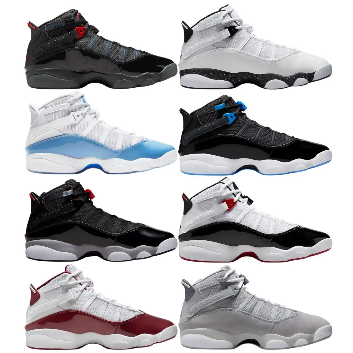 Nike shoes - Nike Air Jordan 6 - Air - Black/Anthracite/Fire Red 24