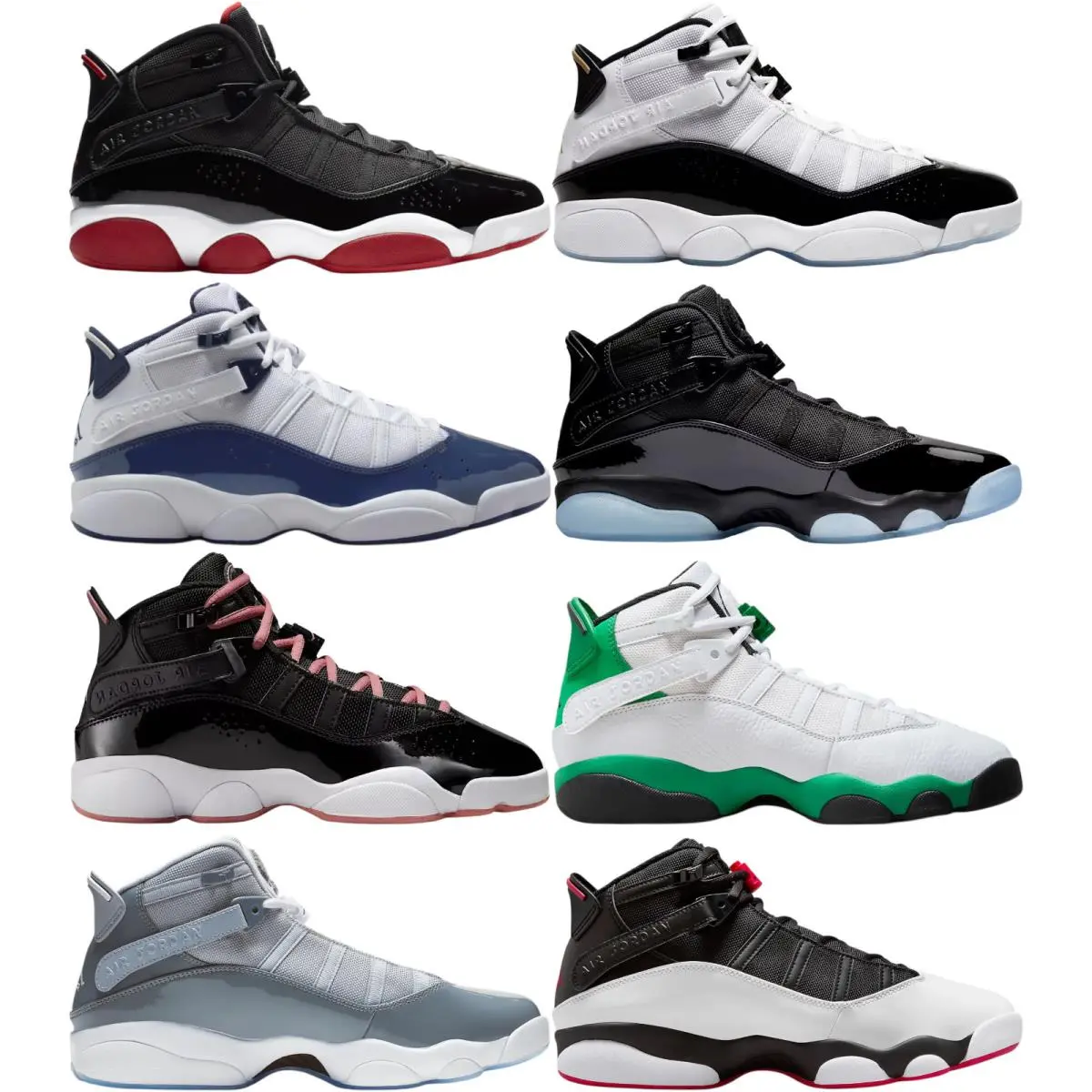 Nike shoes - Nike Air Jordan 6 - Air - Black/Anthracite/Fire Red 25