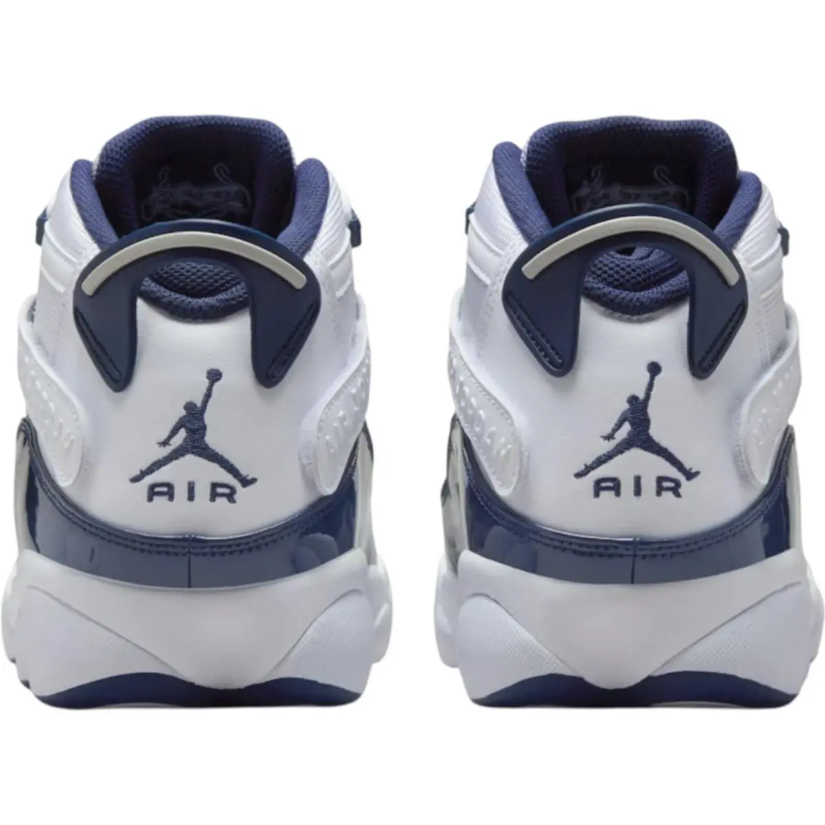 Nike shoes - Nike Air Jordan 6 Rings - Black/Anthracite/Fire Red 11