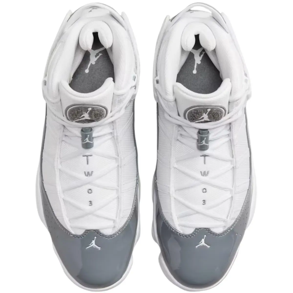 Nike shoes - Nike Air Jordan 6 Rings - Black/Anthracite/Fire Red 22