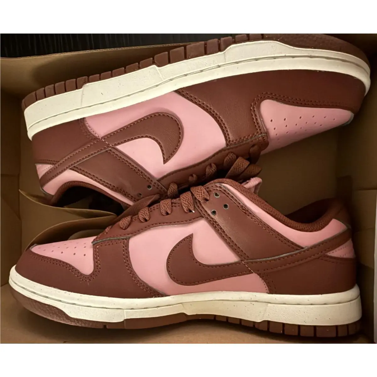 Nike Dunk Low Next Nature Pink Dark Pony Women’s Sz 7 DD1873-114 w/ Box