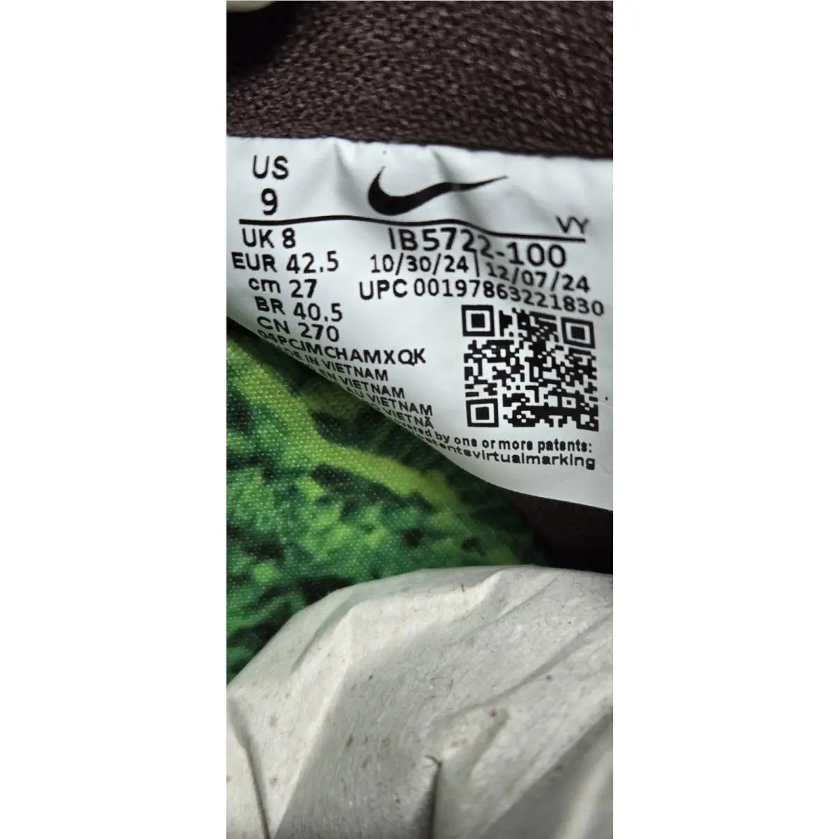 Nike shoes - Nike Air Force 1 - Air Force - IB5722-100 - Summit White/Glacier Blue (UPC: 197863322995) 10