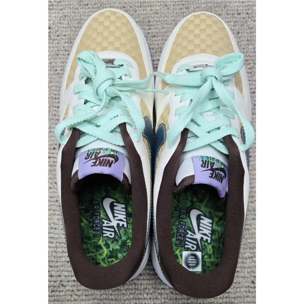 Nike shoes - Nike Air Force 1 - Air Force - IB5722-100 - Summit White/Glacier Blue (UPC: 197863322995) 4
