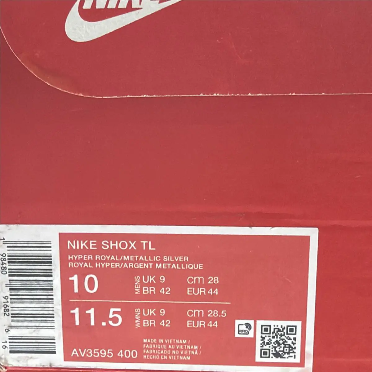 Nike shoes - Nike Shox TL - Shox - AV3595-400 - Blue (UPC: 198480905745) 5