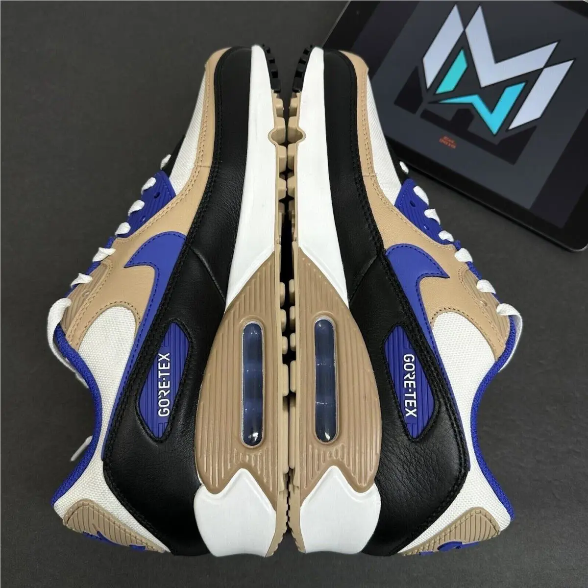 Nike shoes - Nike Air Max 90 - Air Max - FD5810 100 - Summit White/Lapis-Hemp-Black (UPC: 196969077310) 8