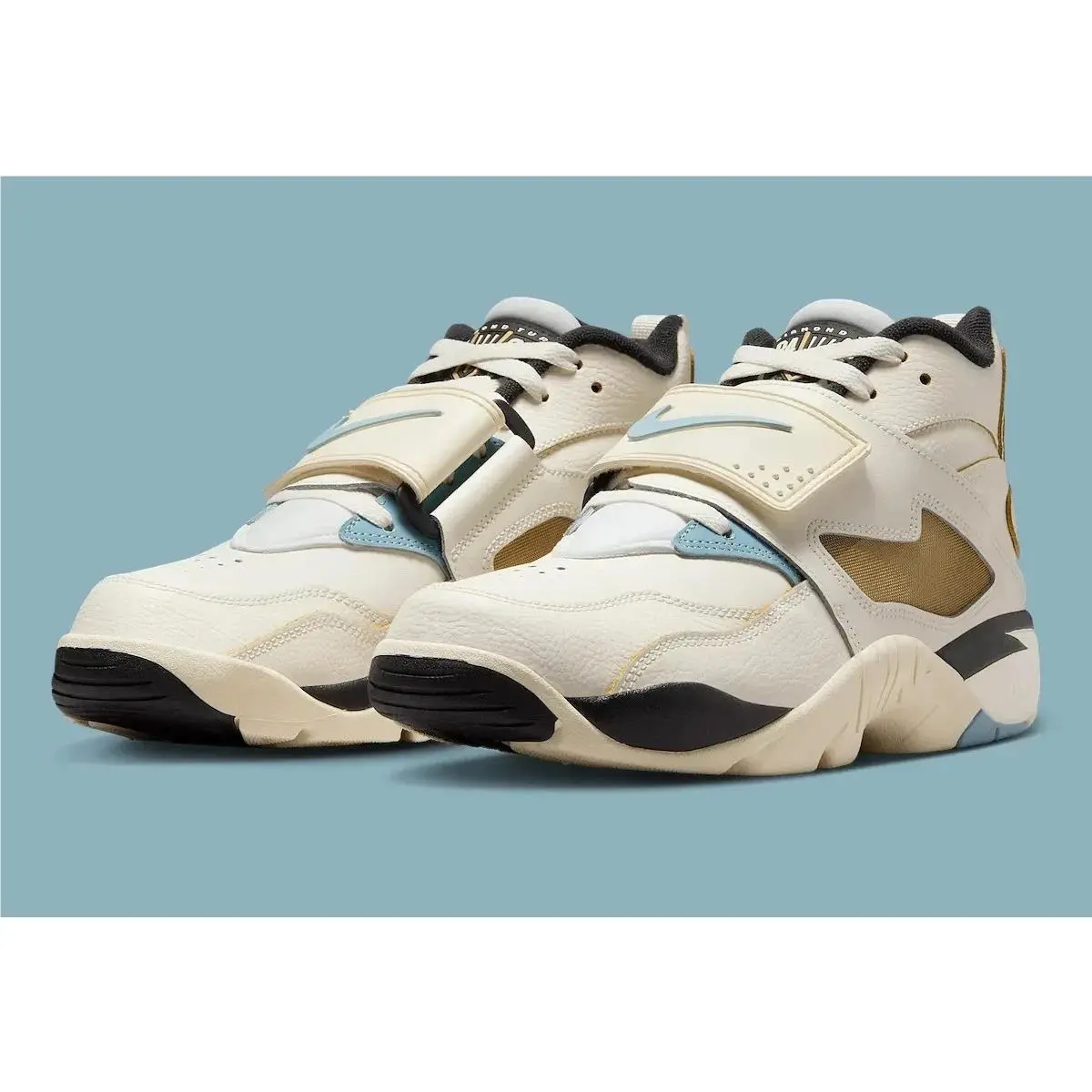 Nike NK Air Diamond Turf Men Sz 7.5 Sail/mica Blue-coconut Milk IF2534 100 Box No Lid