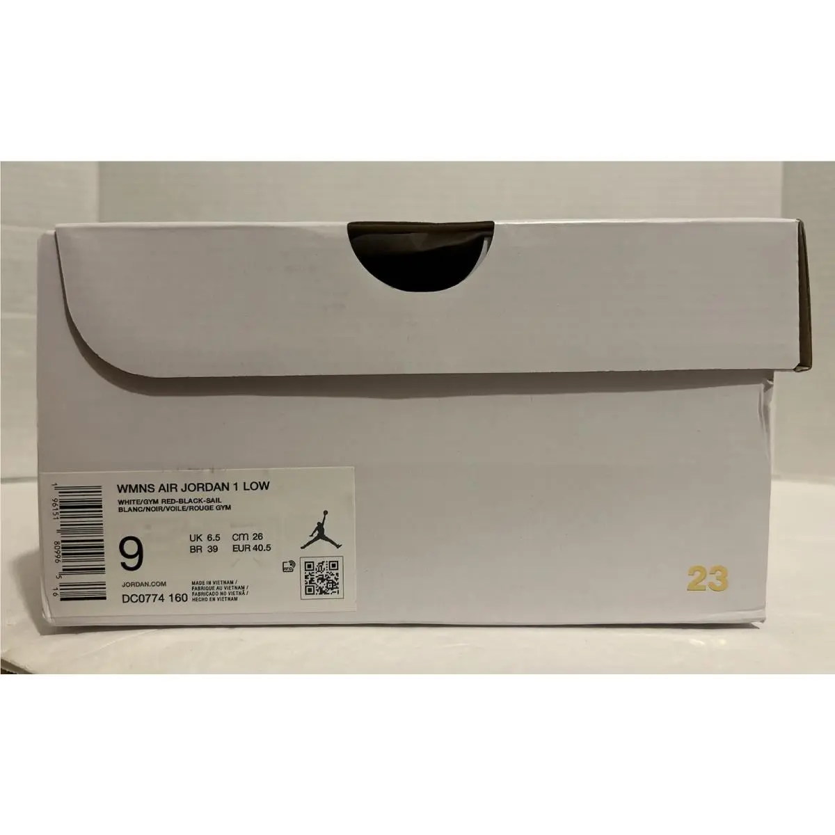 Nike shoes - Nike Air Jordan 1 - Air - DC0774-160 - White Red Black 2