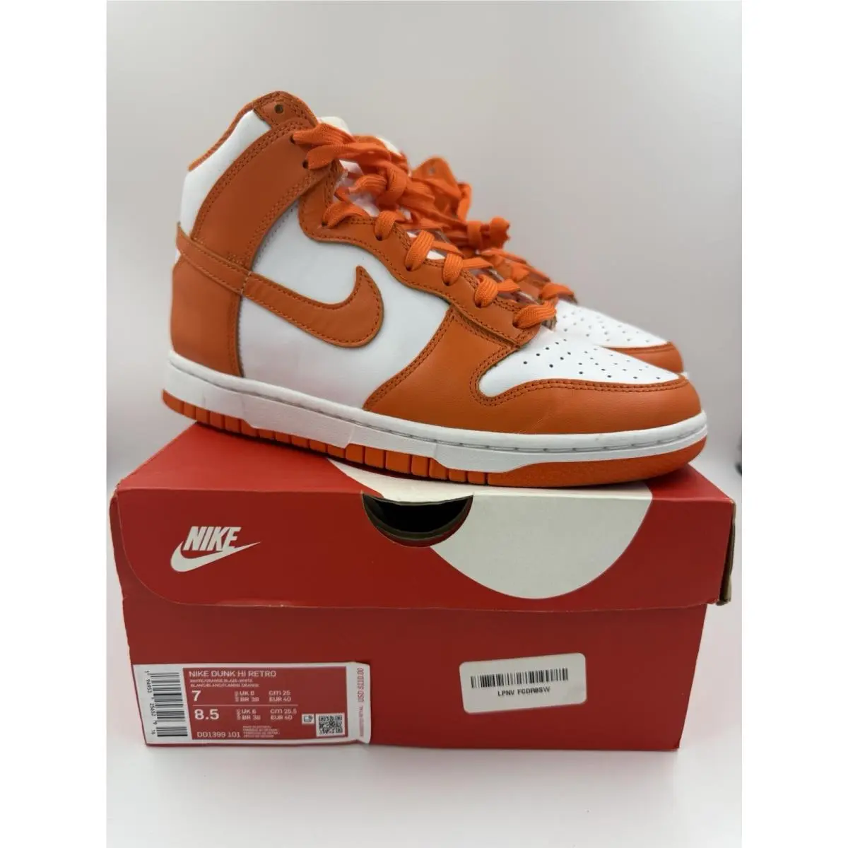 Nike shoes - Nike Dunk - Dunk - DD1399-101 - Orange (UPC: 0194953256529) 1