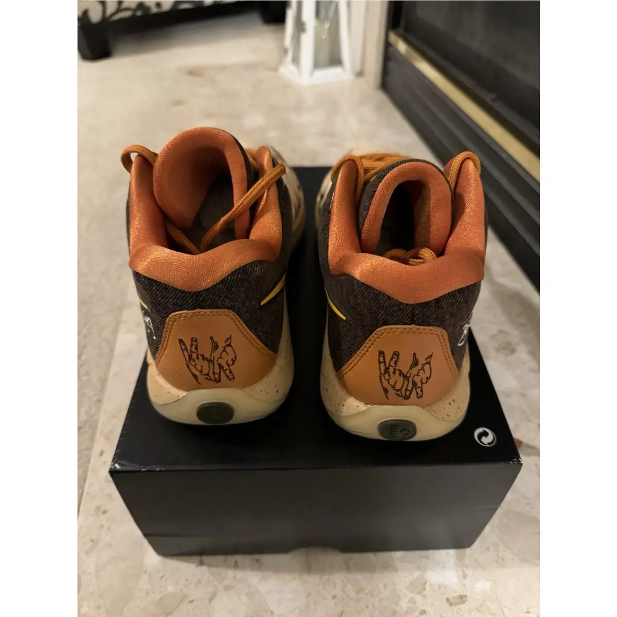Nike shoes - Nike KD 17 - HJ4464-200 - Brown 9