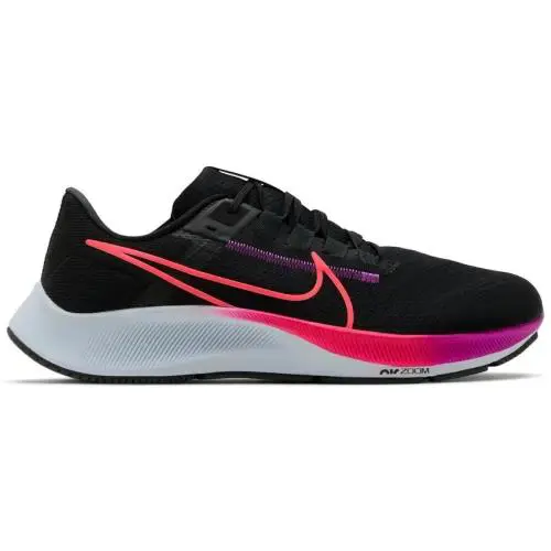 Nike Air Zoom Pegasus 38 Black Hyper Violet CW7356-011 Men`s Size 11.5 - Black